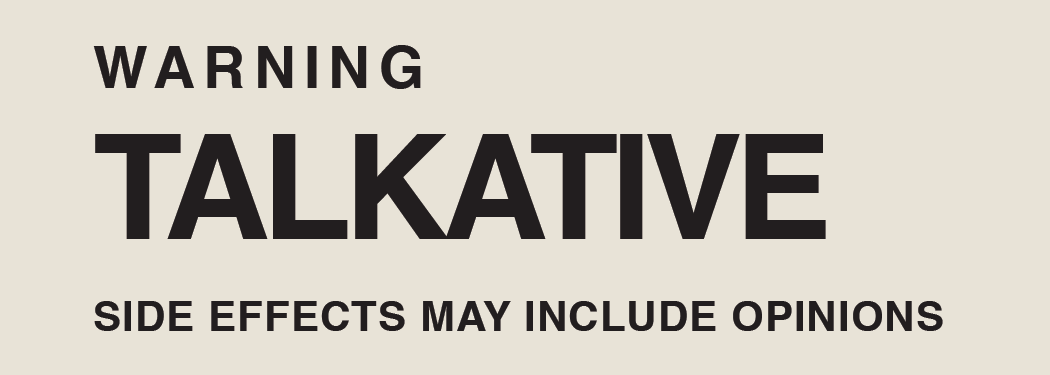 TALKATIVE Sticker