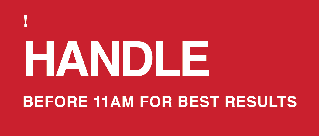HANDLE Sticker