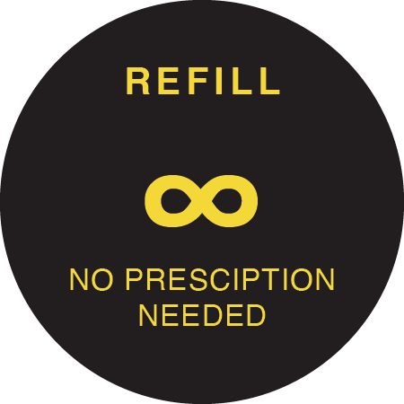 REFILL Sticker